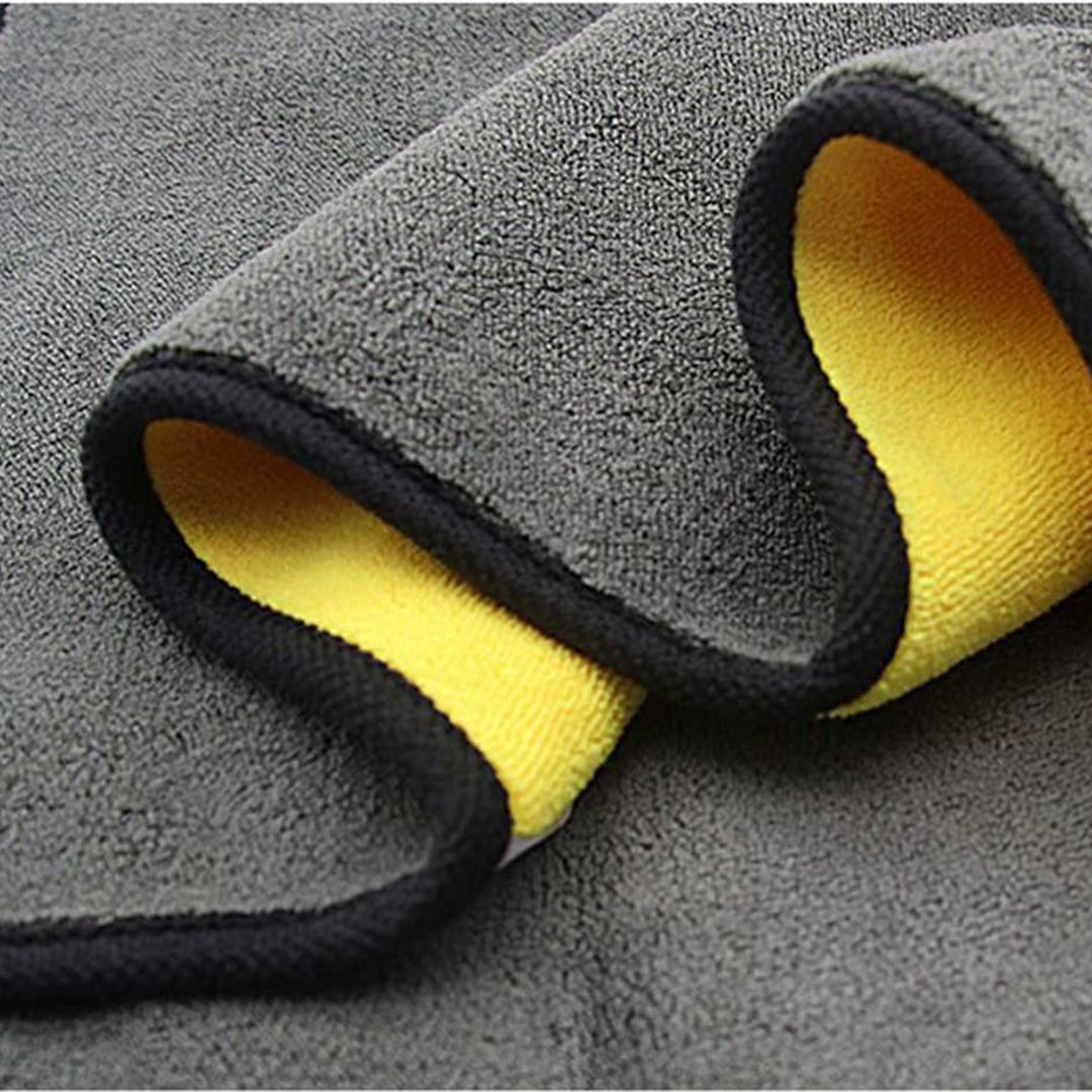 TrueClean AutoCare Microfiber Towel Pack Of 3 40x40 CM